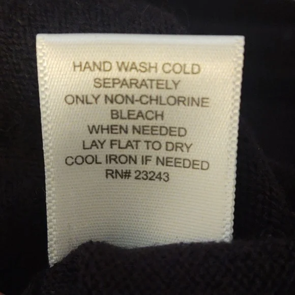 New York & Company Size Medium Black Belted Sweater Dress - Picture 11 of 11